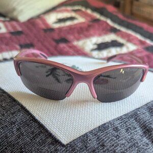 Prosport Bifocal Sunglasses Pink Black Bifocal Reading Glasses 2.0 Bikershades